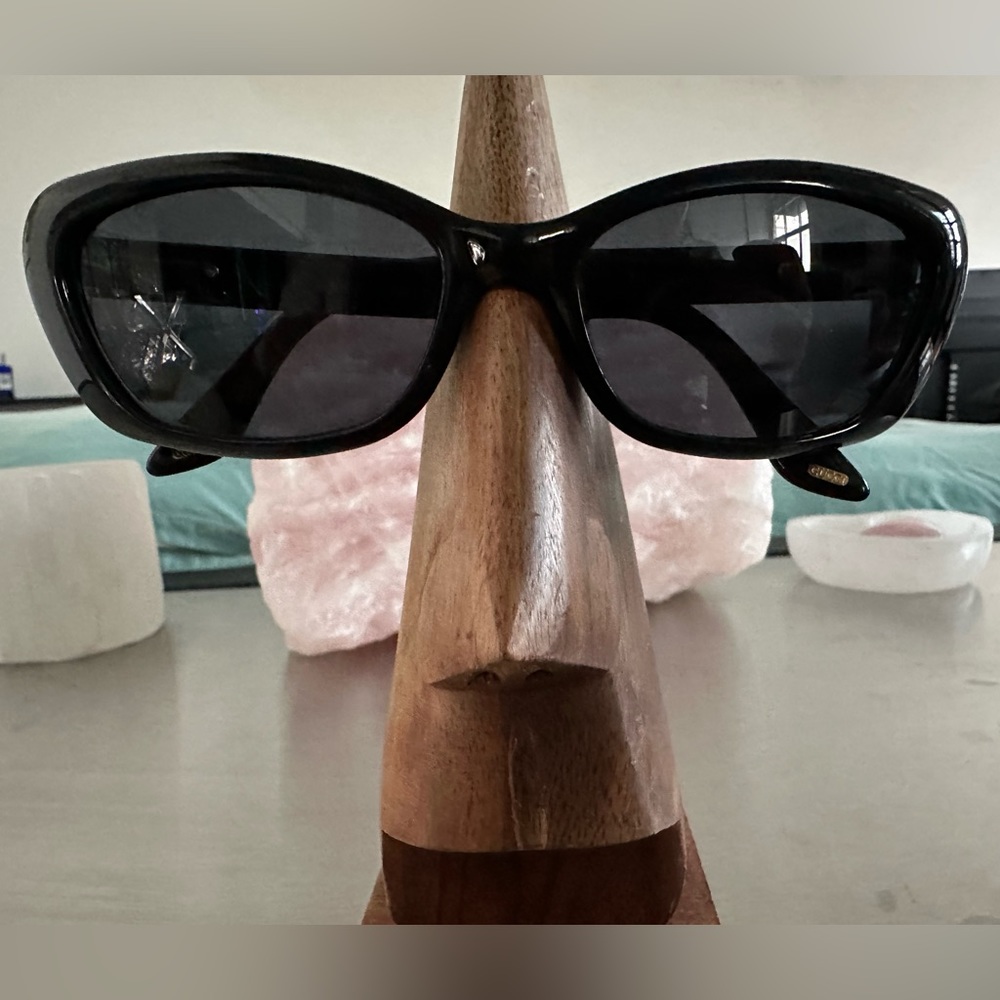 Vintage Gucci Black Slim Stylish Sunglasses